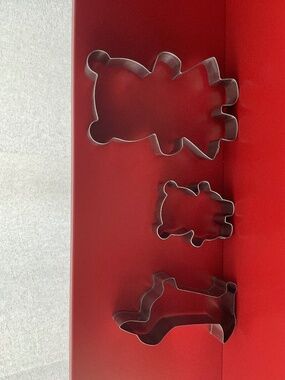Cookie cutter 3 pieces, mom&baby bear , doggie